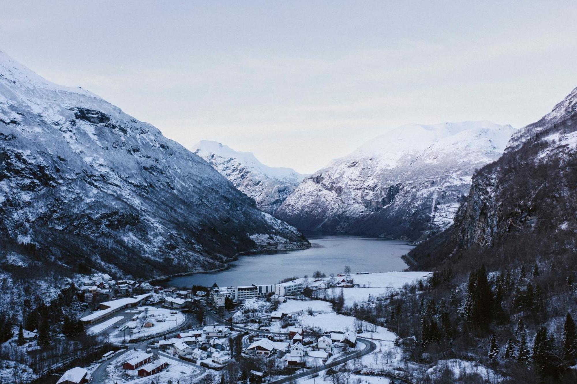 Vinje Camping Geiranger Exterior photo